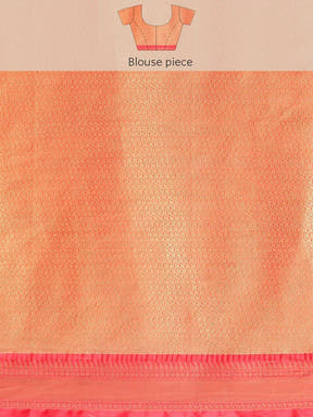 Kalamkari Pattu Banarasi Silk Saree 
