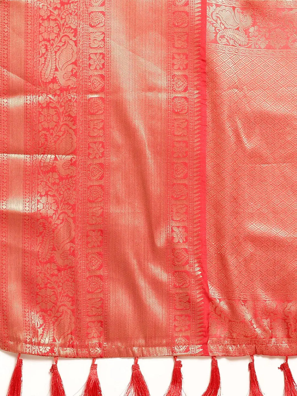 Kalamkari Pattu Banarasi Silk Saree 