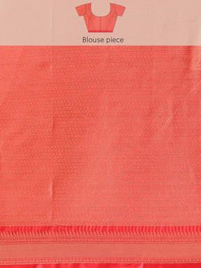 Kalamkari Pattu Banarasi Silk Saree