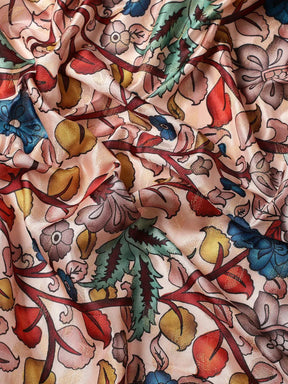 Kalamkari Pattu Banarasi Silk Saree 