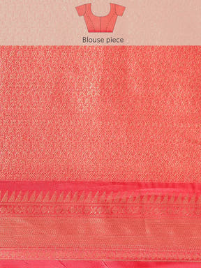 Kalamkari Pattu Banarasi Silk Saree 