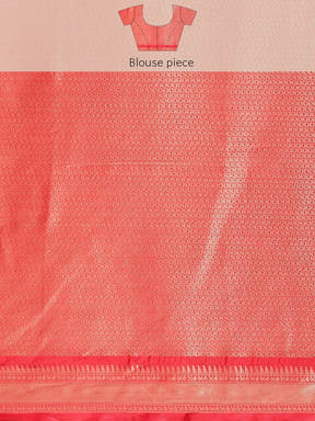 Kalamkari Pattu Banarasi Silk Saree 
