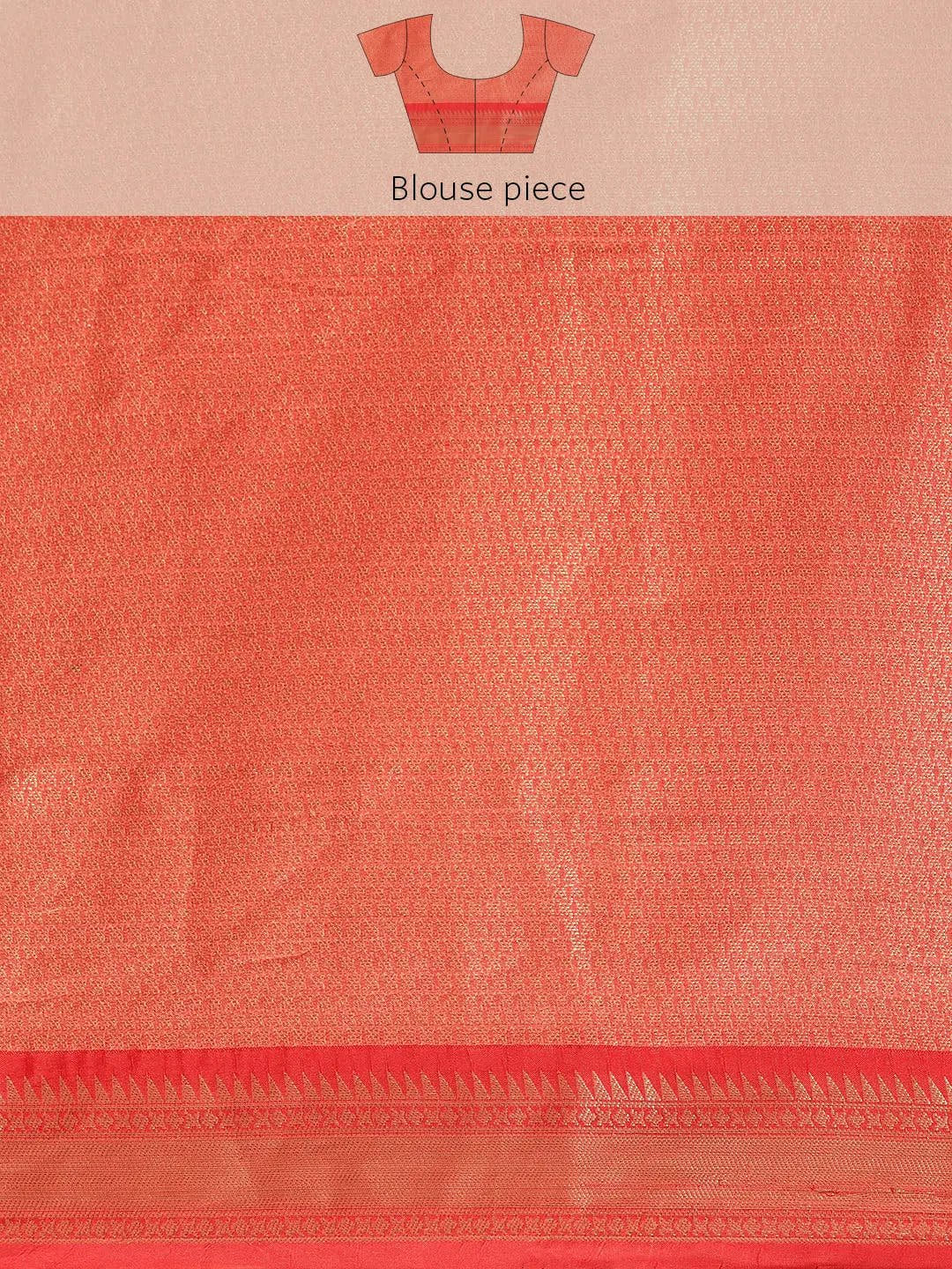 Kalamkari Pattu Banarasi Silk Saree 