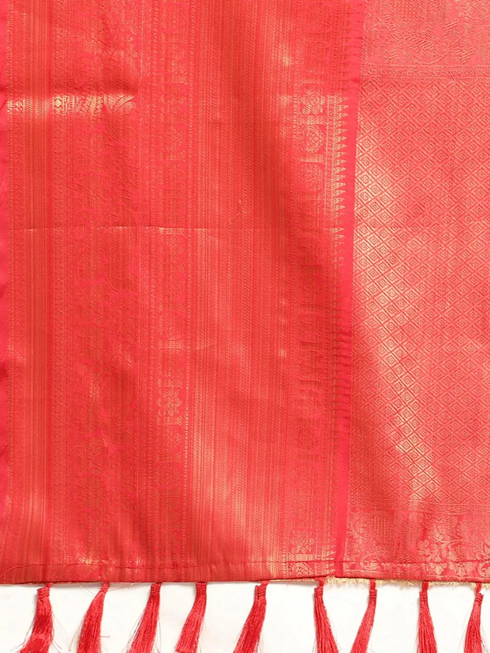 Kalamkari Pattu Banarasi Silk Saree 