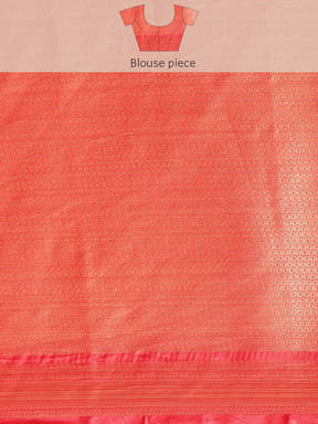 Kalamkari Pattu Banarasi Silk Saree 