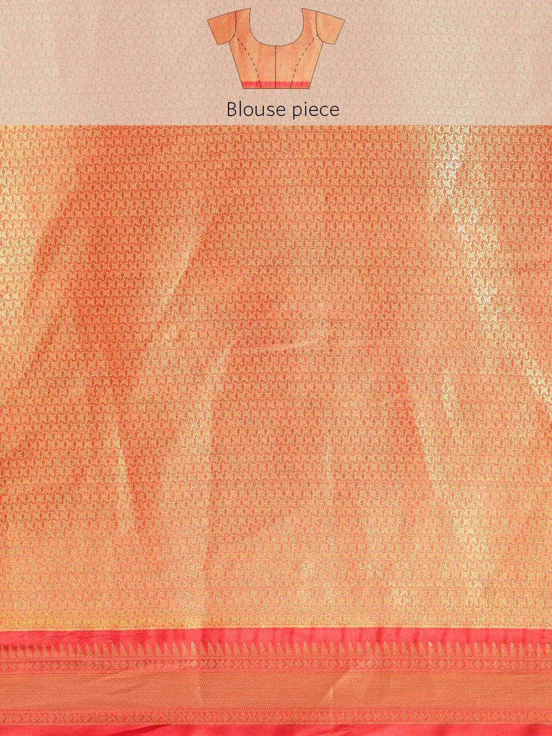 Kalamkari Pattu Banarasi Silk Saree 
