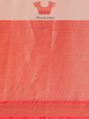 Kalamkari Pattu Banarasi Silk Saree 