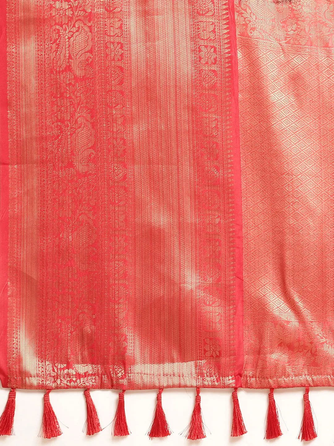 Kalamkari Pattu Banarasi Silk Saree 