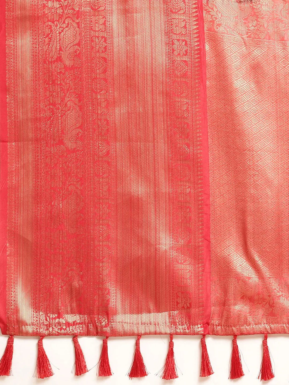 Kalamkari Pattu Banarasi Silk Saree 