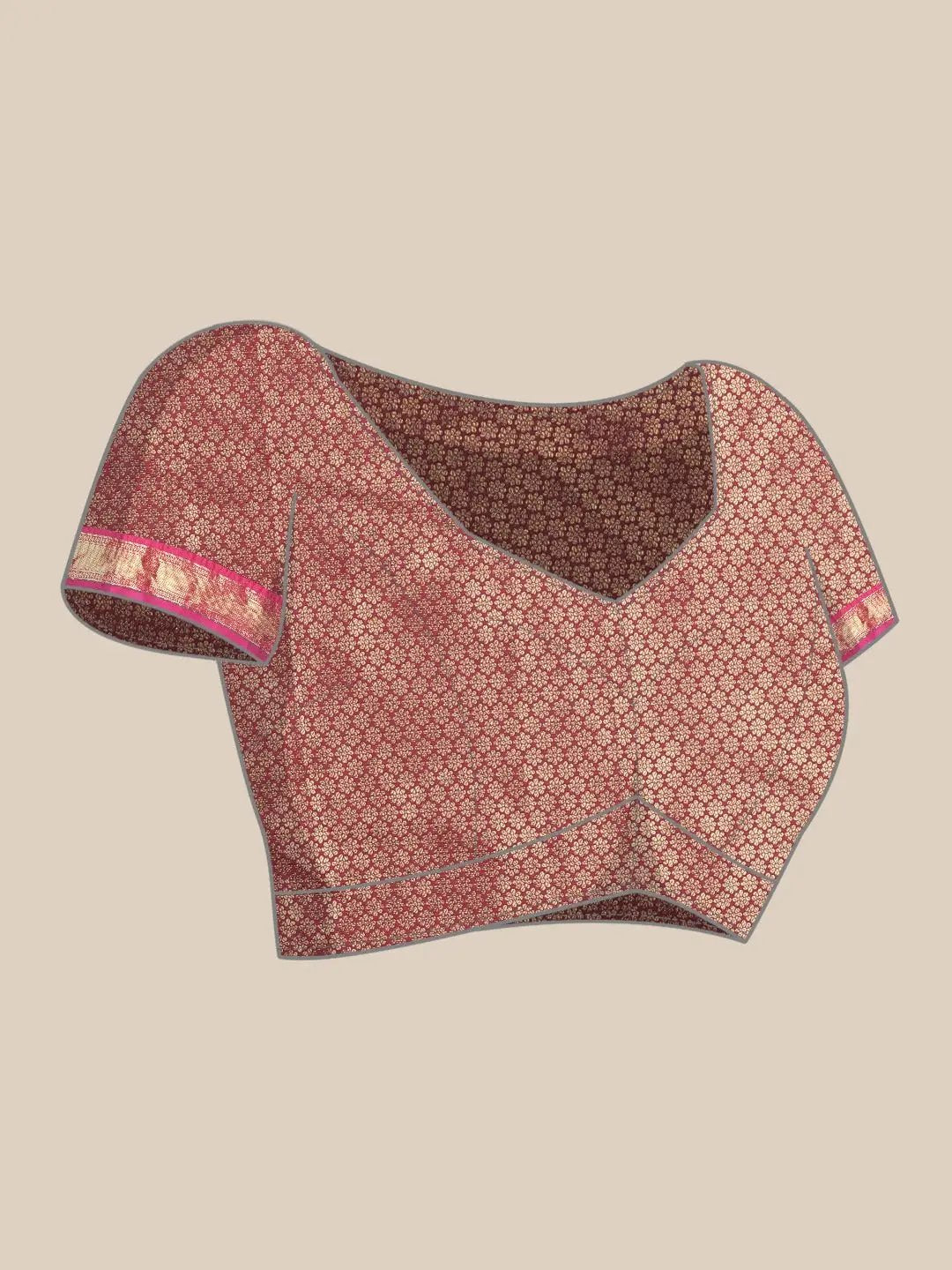  Beautiful Kanjivaram Silk Saree with Woven Design