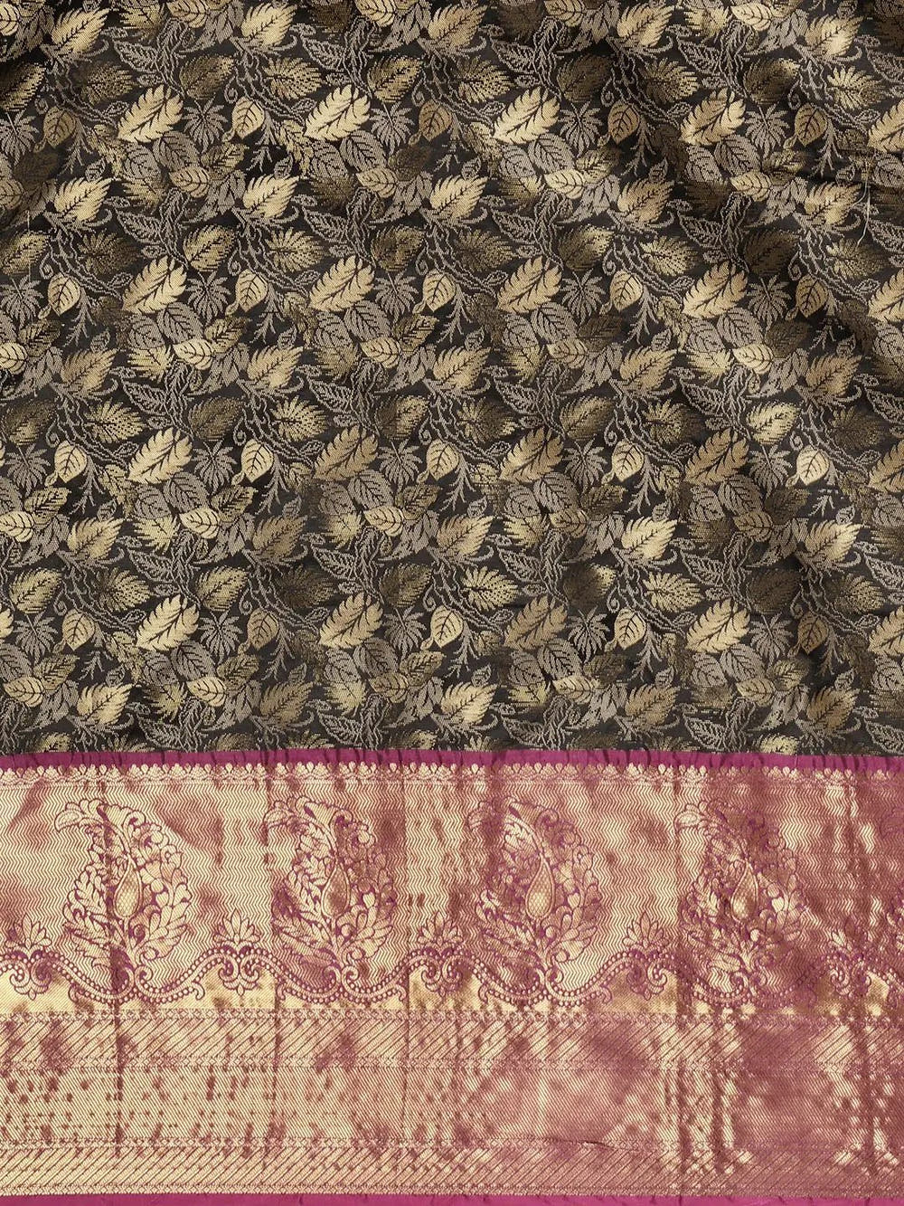 Stylish Kanjivaram Silk Saree Woven Design With Zari Work