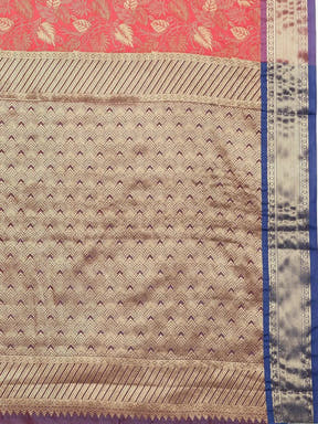  Beautiful Kanjivaram Silk Saree with Zari Work