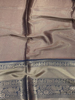 Intricate Teal Banarasi Silk Saree