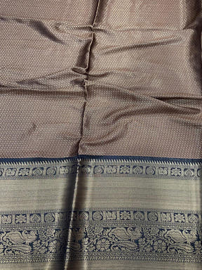 Intricate Rama Green Banarasi Silk Saree