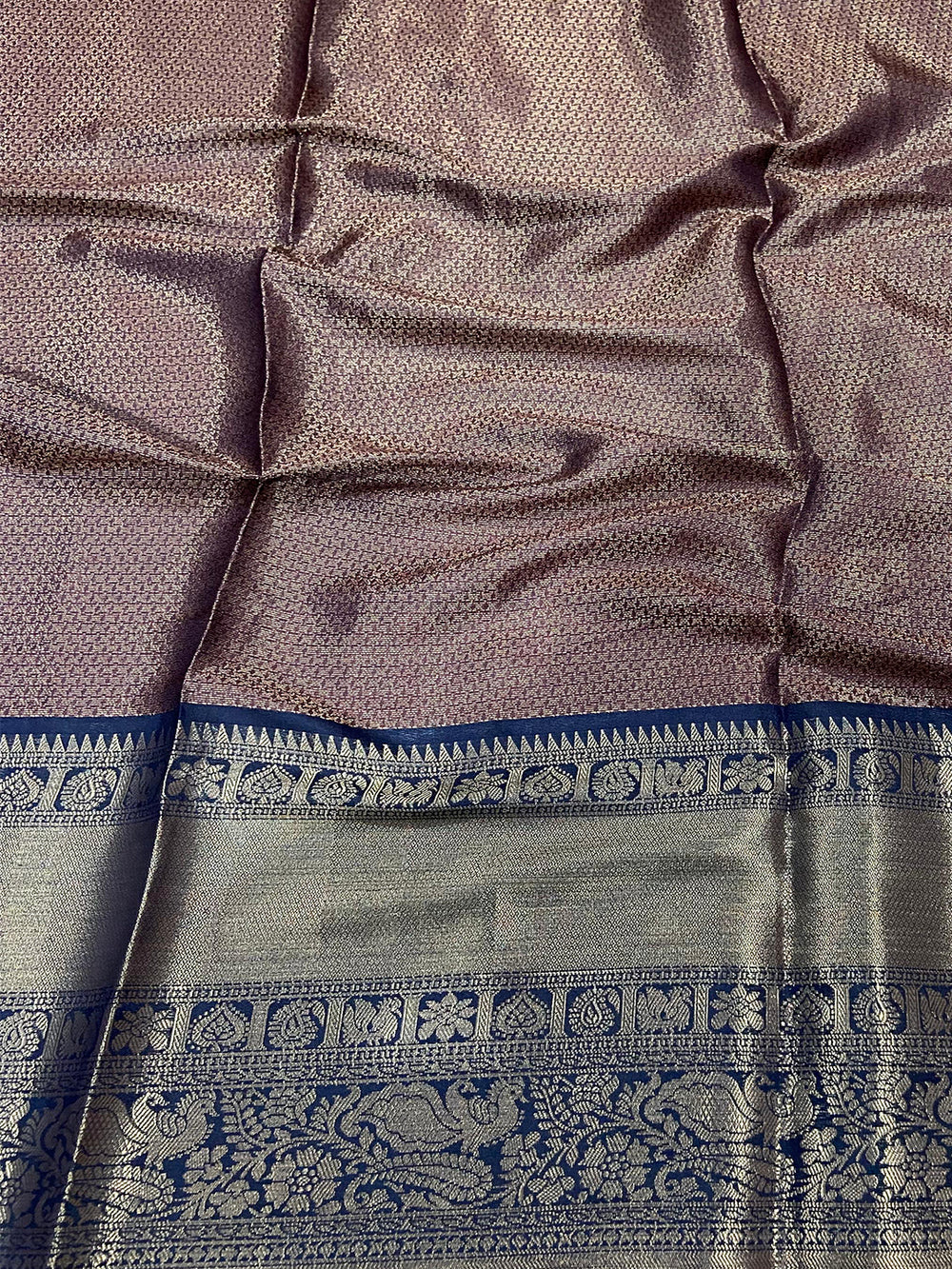 Intricate Soft Pink Banarasi Silk Saree