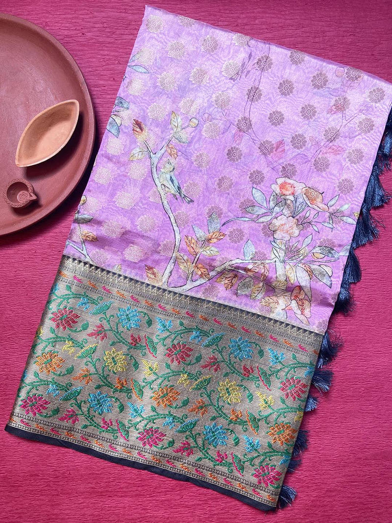 Iris Orgenza Silk Saree