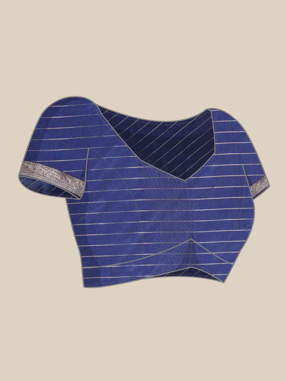  Banarasi Silk Gadwal Pattu Saree With Zari weaving