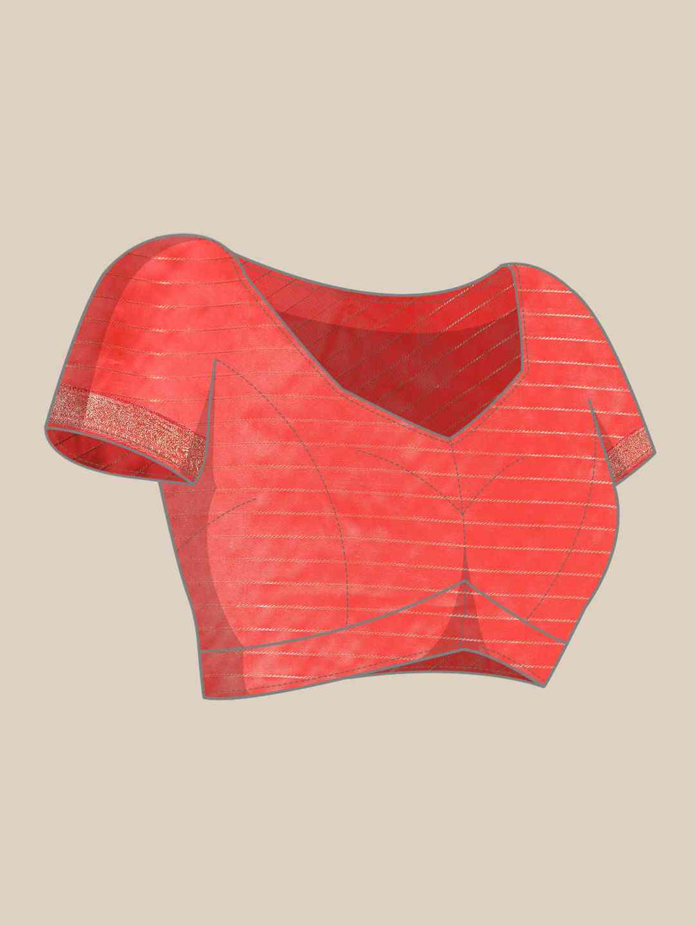  Banarasi Silk Gadwal Pattu Saree With Zari weaving