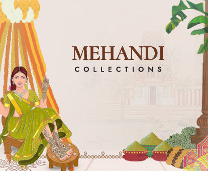 Sarees for Mehandi