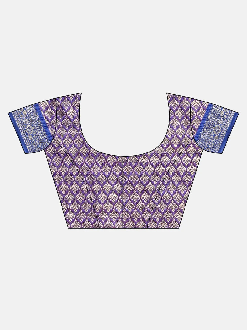 Banarasi Woven Design Saree With Zari Border