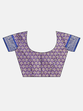 Banarasi Woven Design Saree With Zari Border