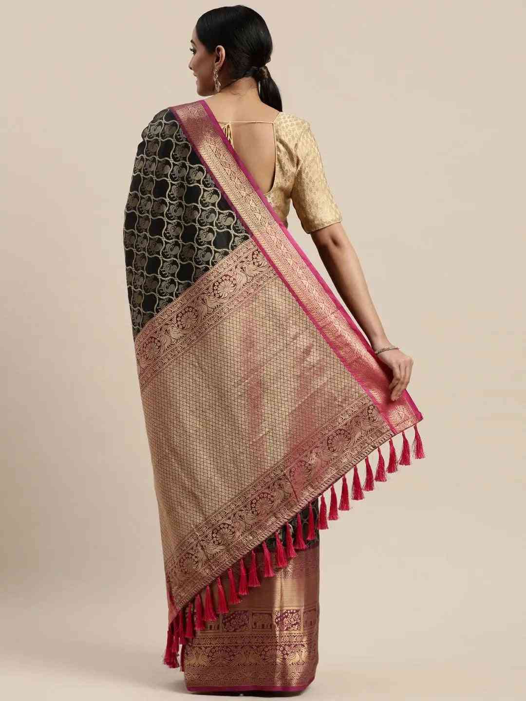 Buy Banarasi Soft Silk Kanjivaaram Saree | Vastranand