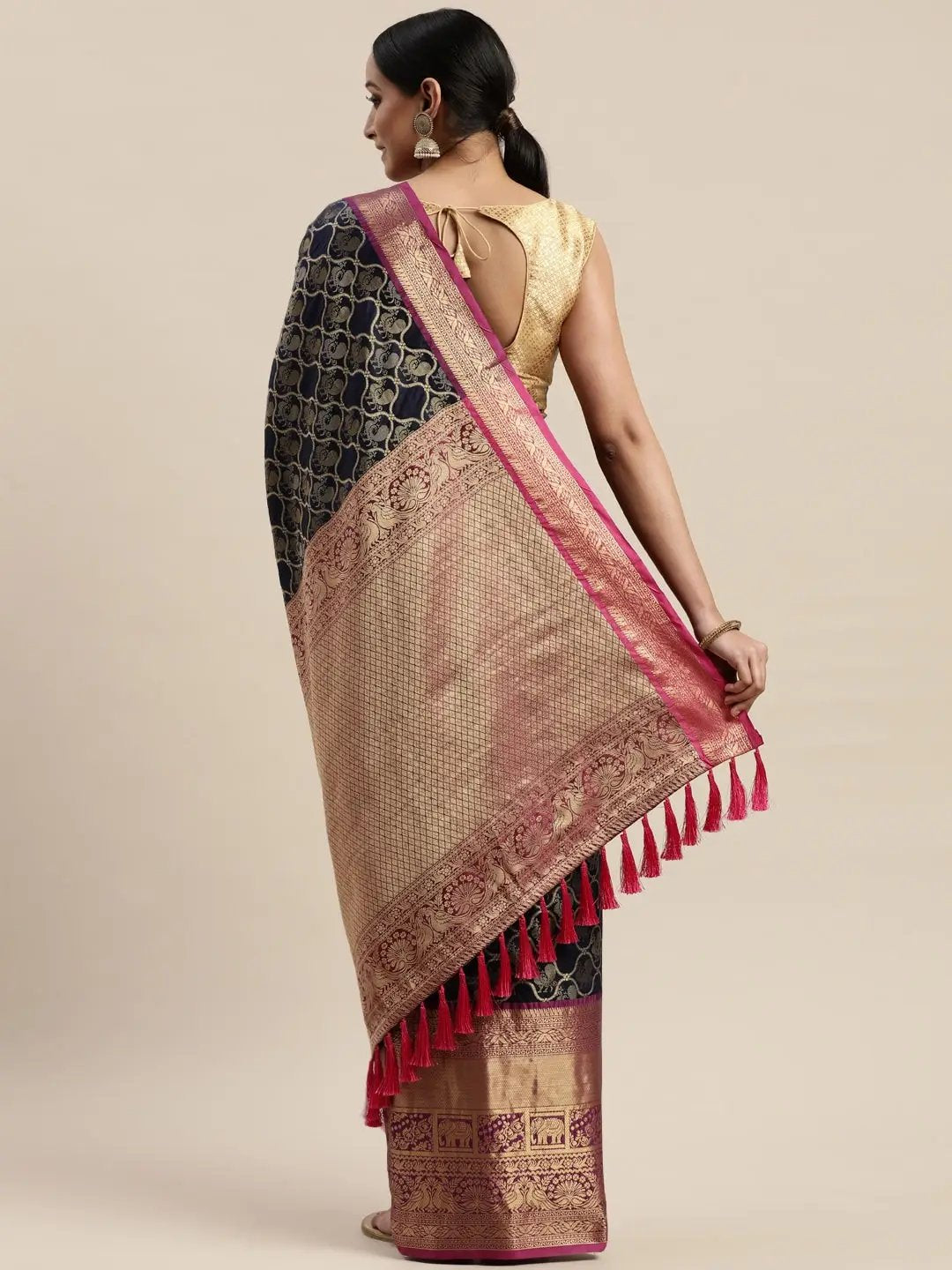 Buy Banarasi Soft Silk Kanjivaaram Saree | Vastranand