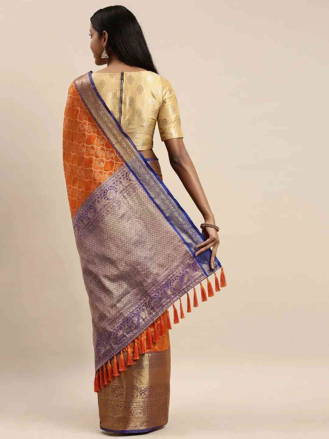 Buy Banarasi Soft Silk Kanjivaaram Saree | Vastranand