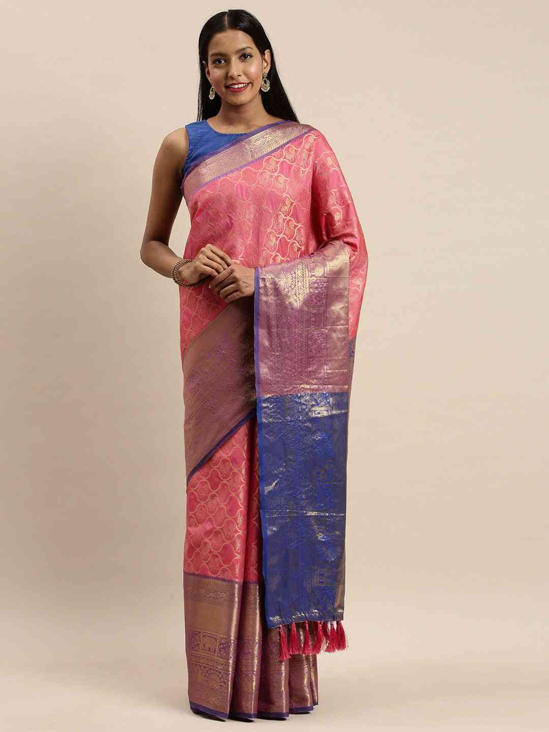 Buy Banarasi Soft Silk Kanjivaaram Saree | Vastranand