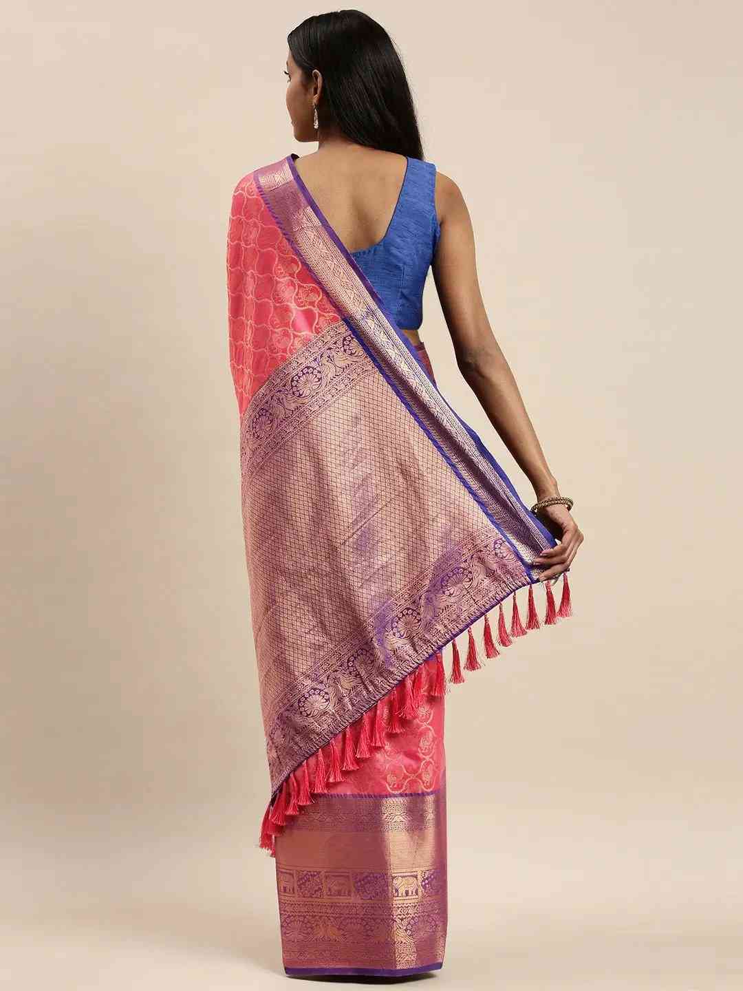 Buy Banarasi Soft Silk Kanjivaaram Saree | Vastranand