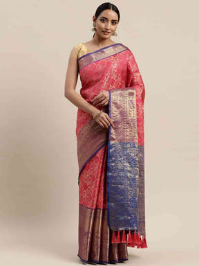 Buy Banarasi Soft Silk Kanjivaaram Saree | Vastranand