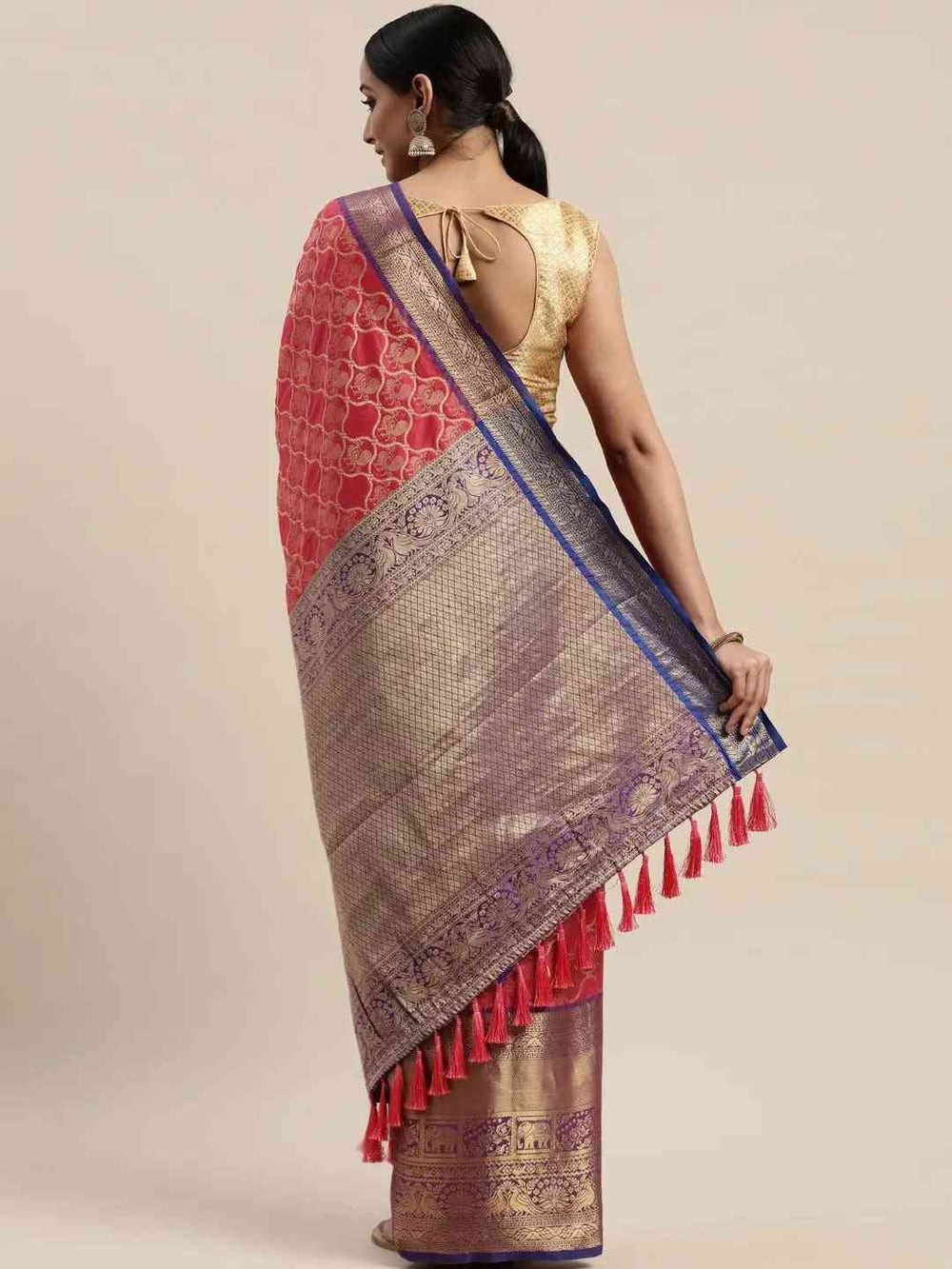 Buy Banarasi Soft Silk Kanjivaaram Saree | Vastranand