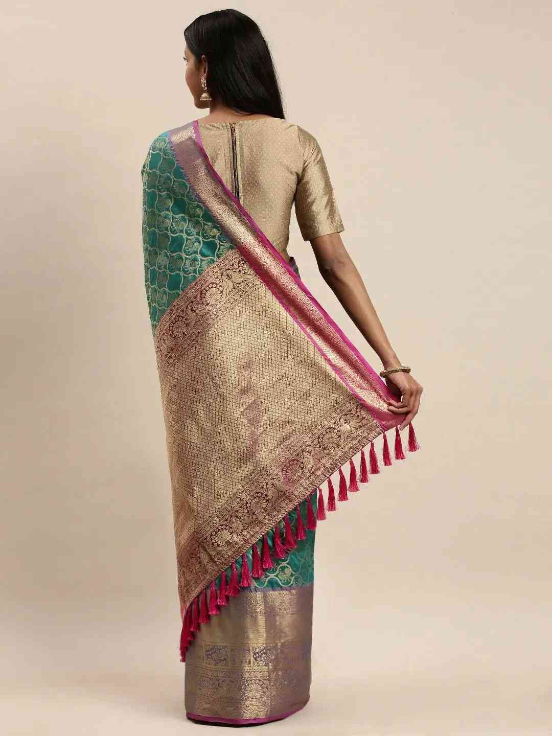 Buy Banarasi Soft Silk Kanjivaaram Saree | Vastranand