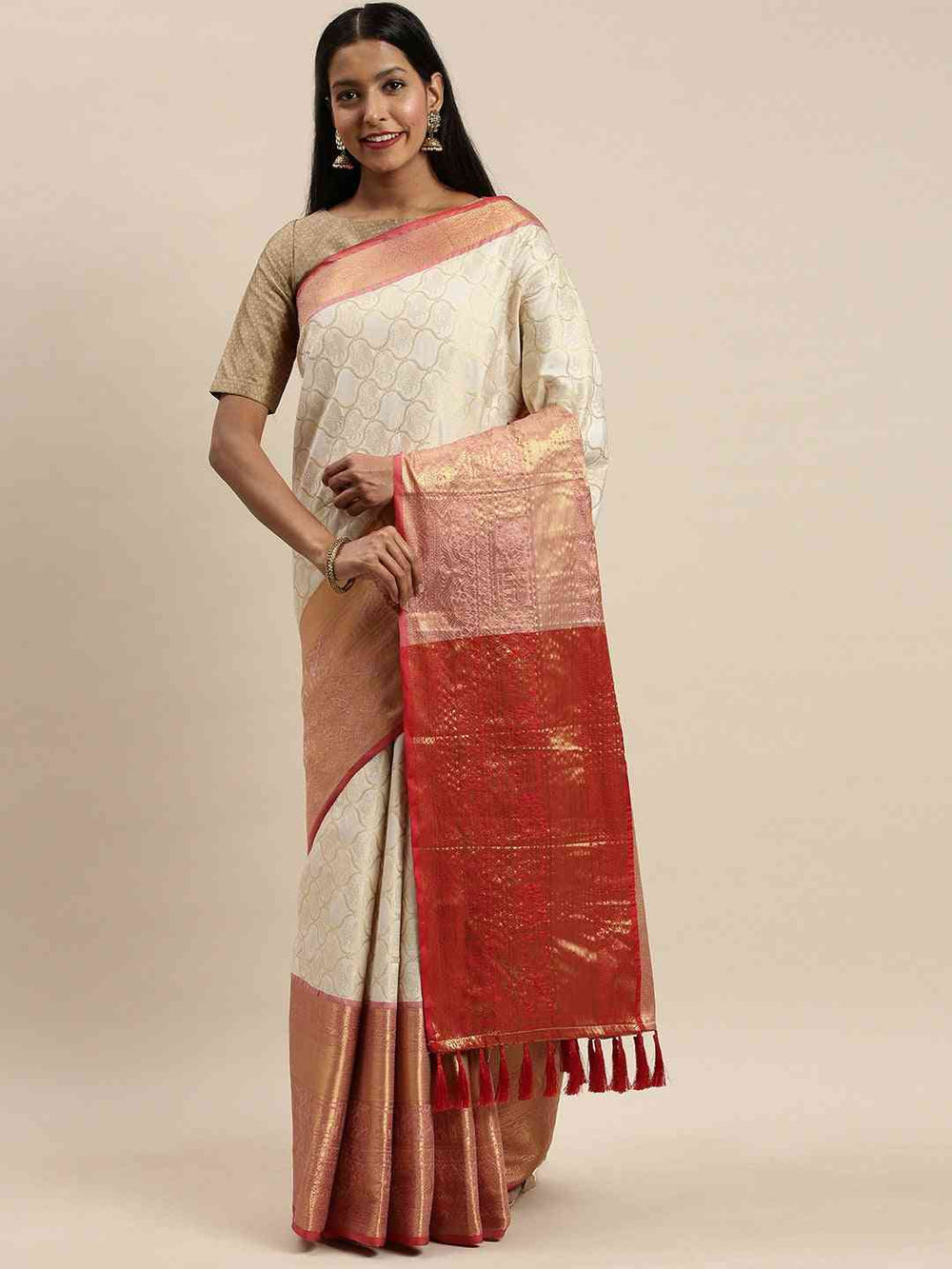 Buy Banarasi Soft Silk Kanjivaaram Saree | Vastranand