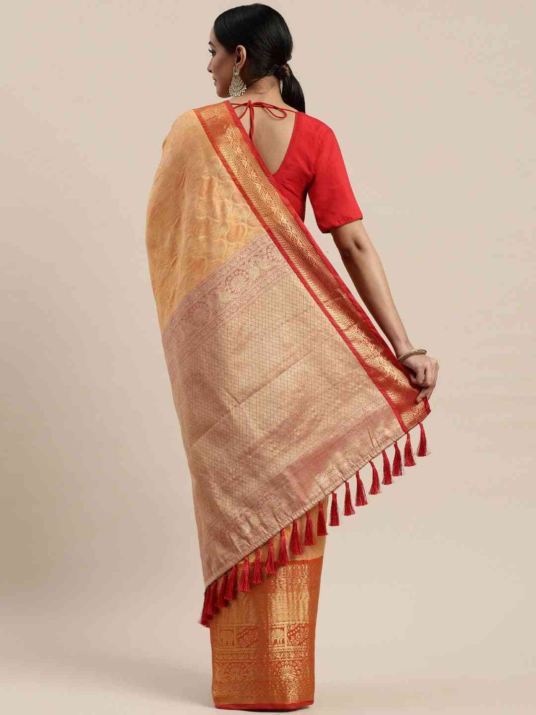 Buy Banarasi Soft Silk Kanjivaaram Saree | Vastranand