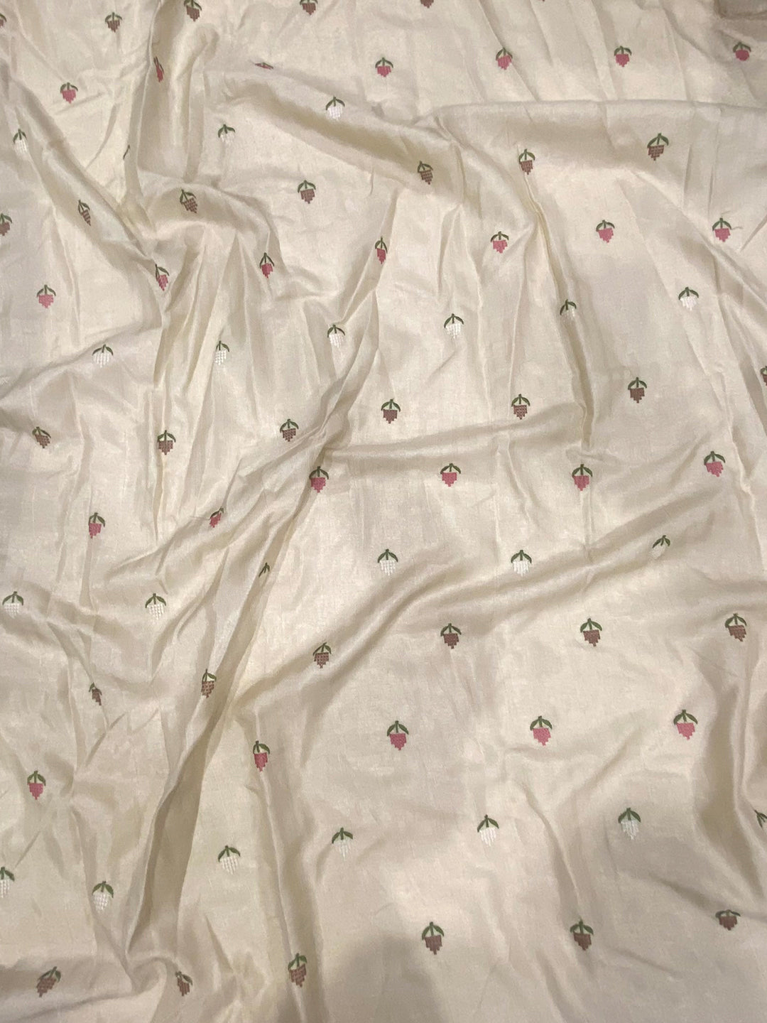 RoseAura Tussar Ghicha Saree