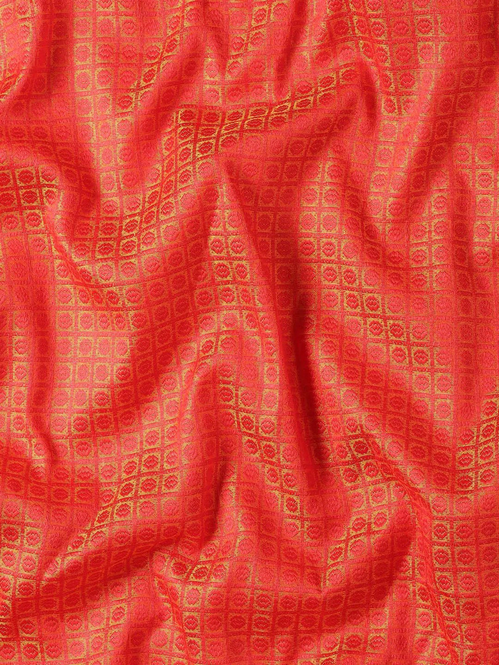 Uppada Cotton Silk Saree With Self Butti Design