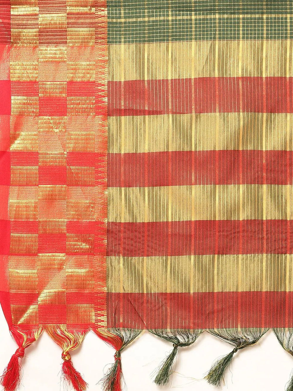  Small Chex Uppada Cotton Silk Saree