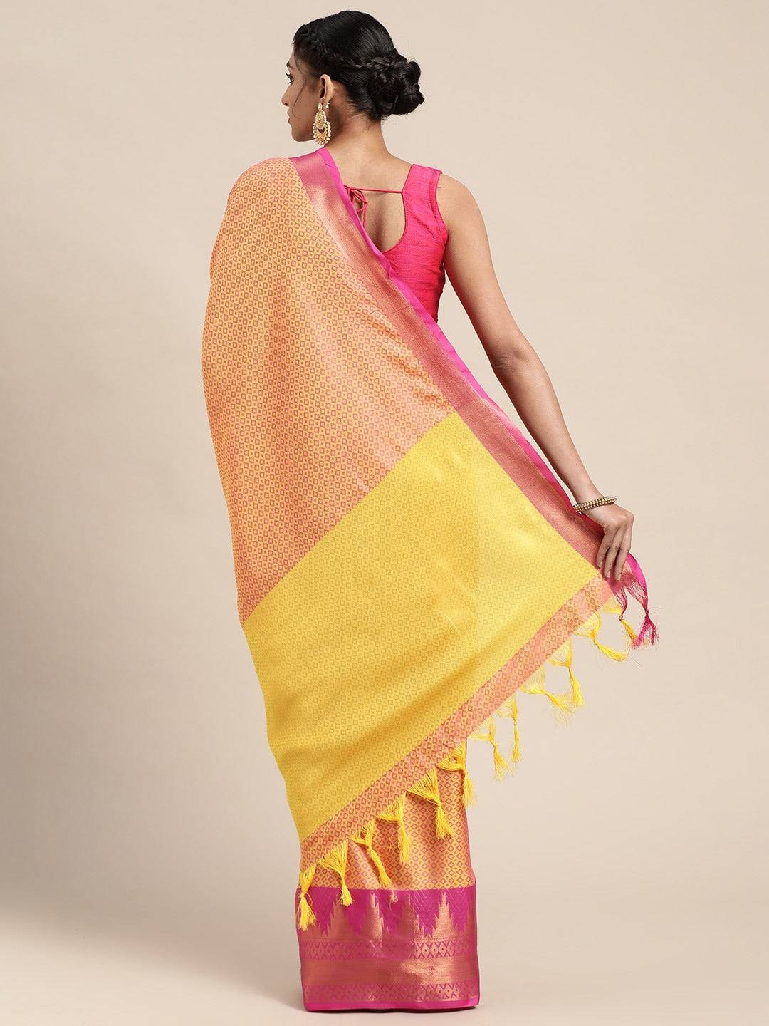 Buy Uppada Cotton Silk Saree With Self Butti | Vastranand
