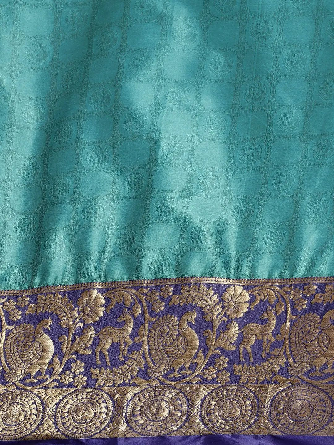 Uppada Cotton Silk Saree With Self Butti