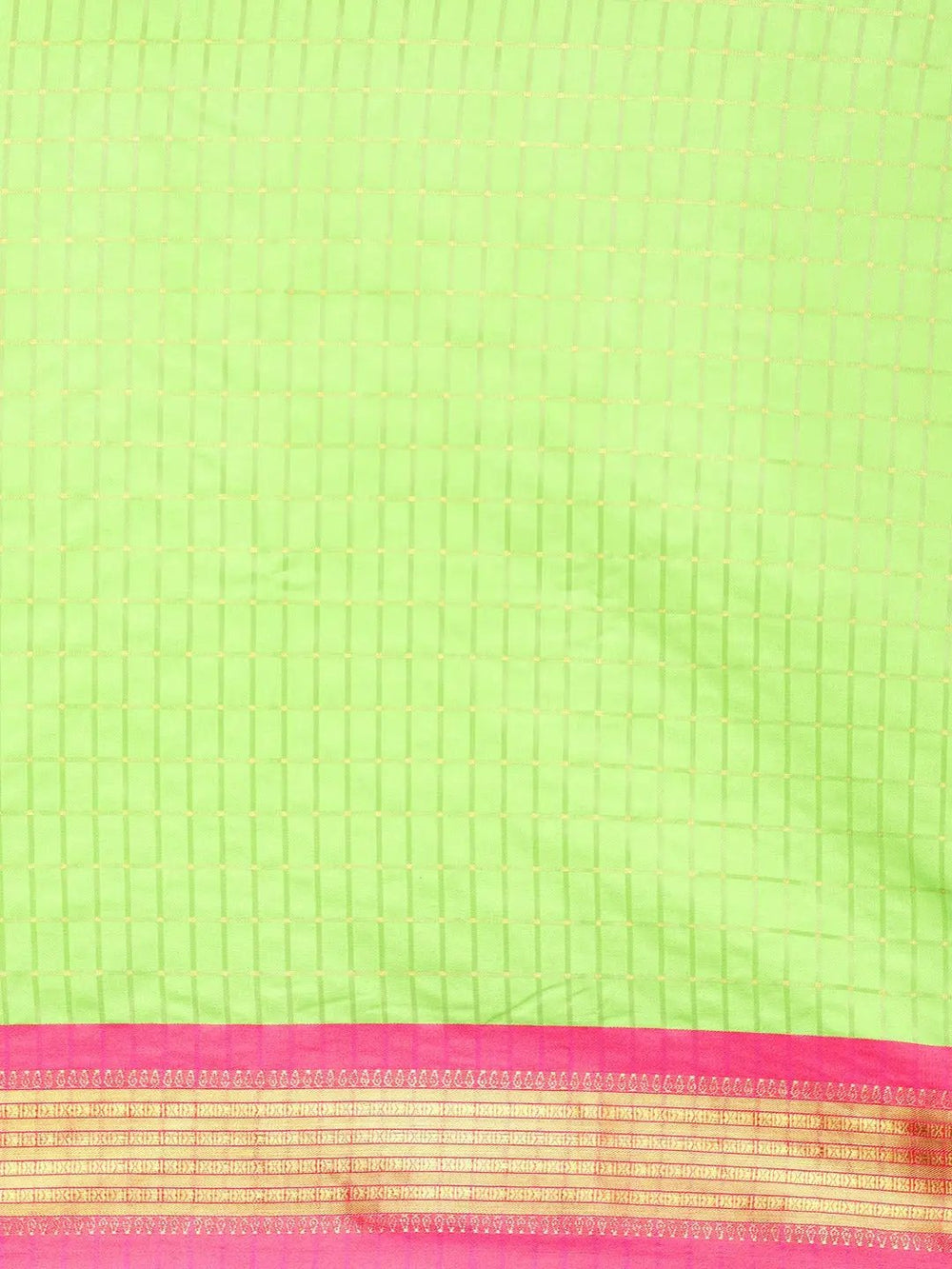 Uppada Cotton Silk Saree With Self Butti