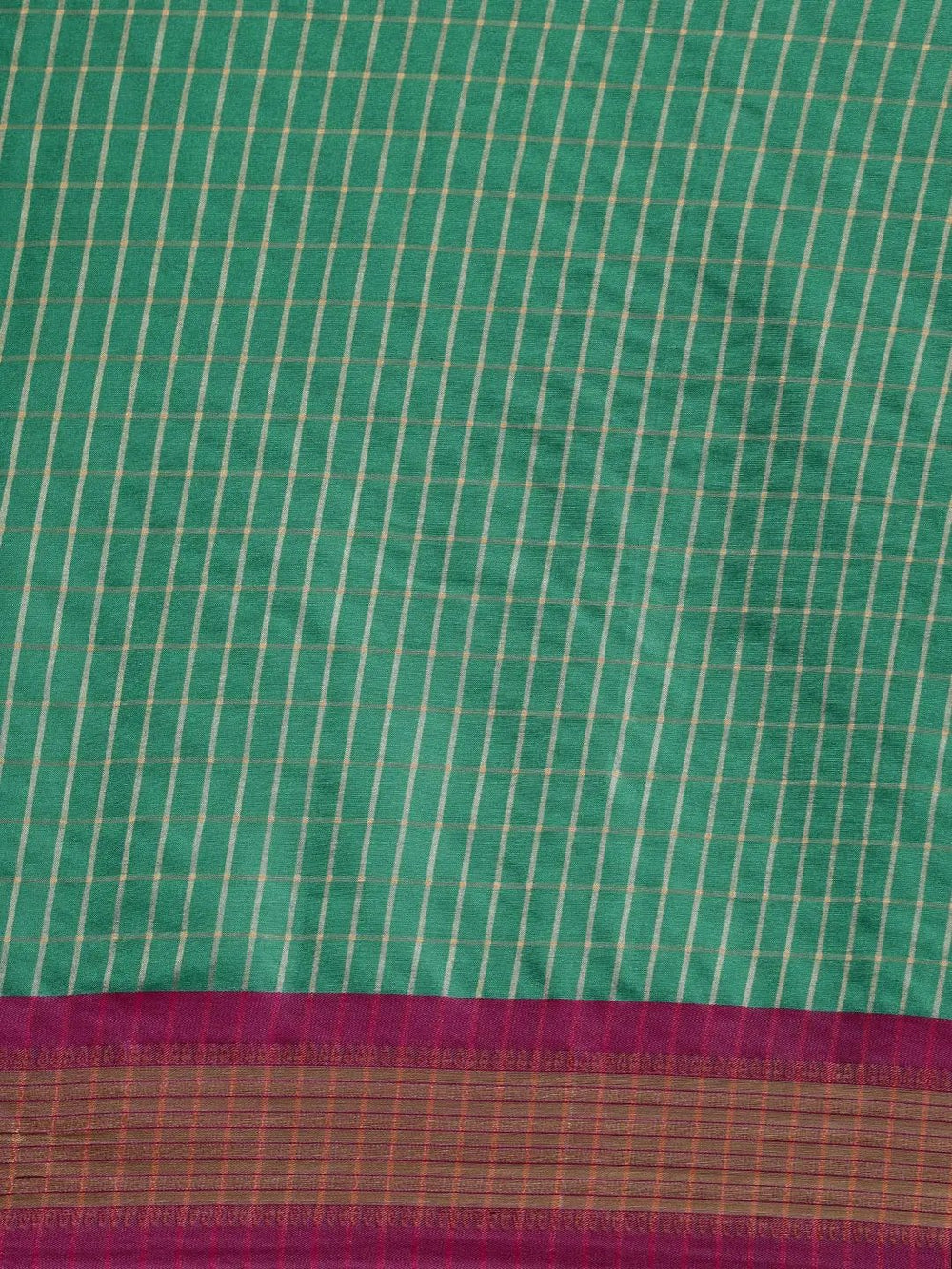Uppada Cotton Silk Saree With Self Butti