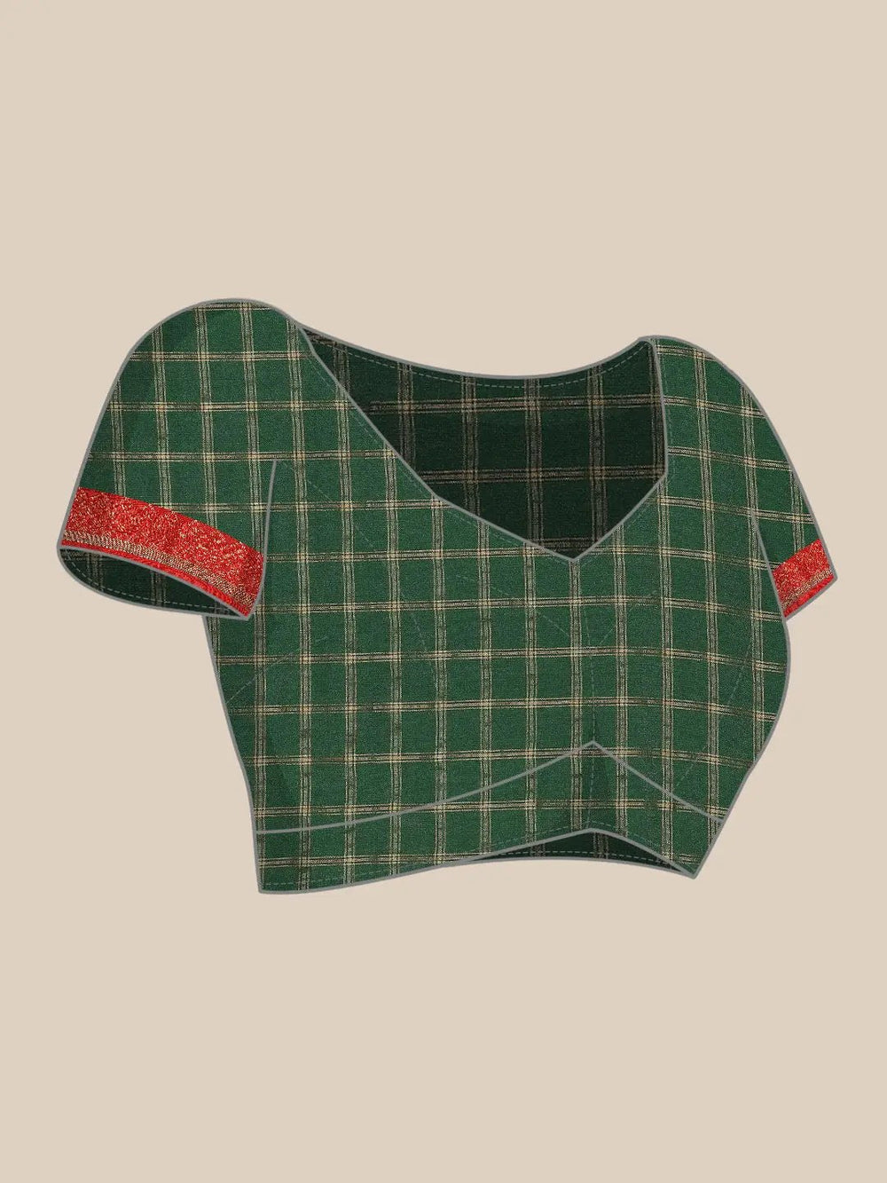  Small Chex Uppada Cotton Silk Saree   collapse