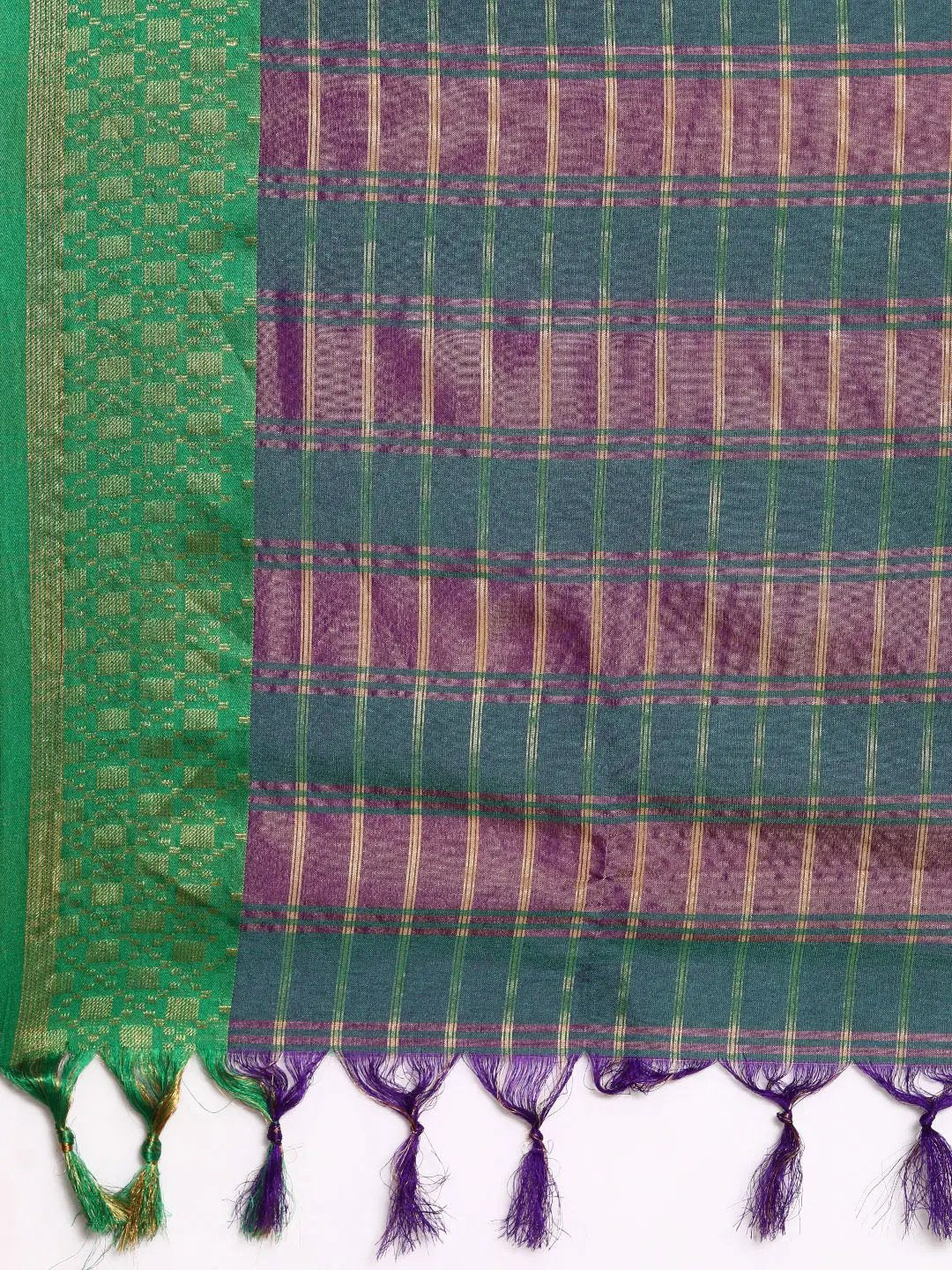  Small Chex Uppada Cotton Silk Saree