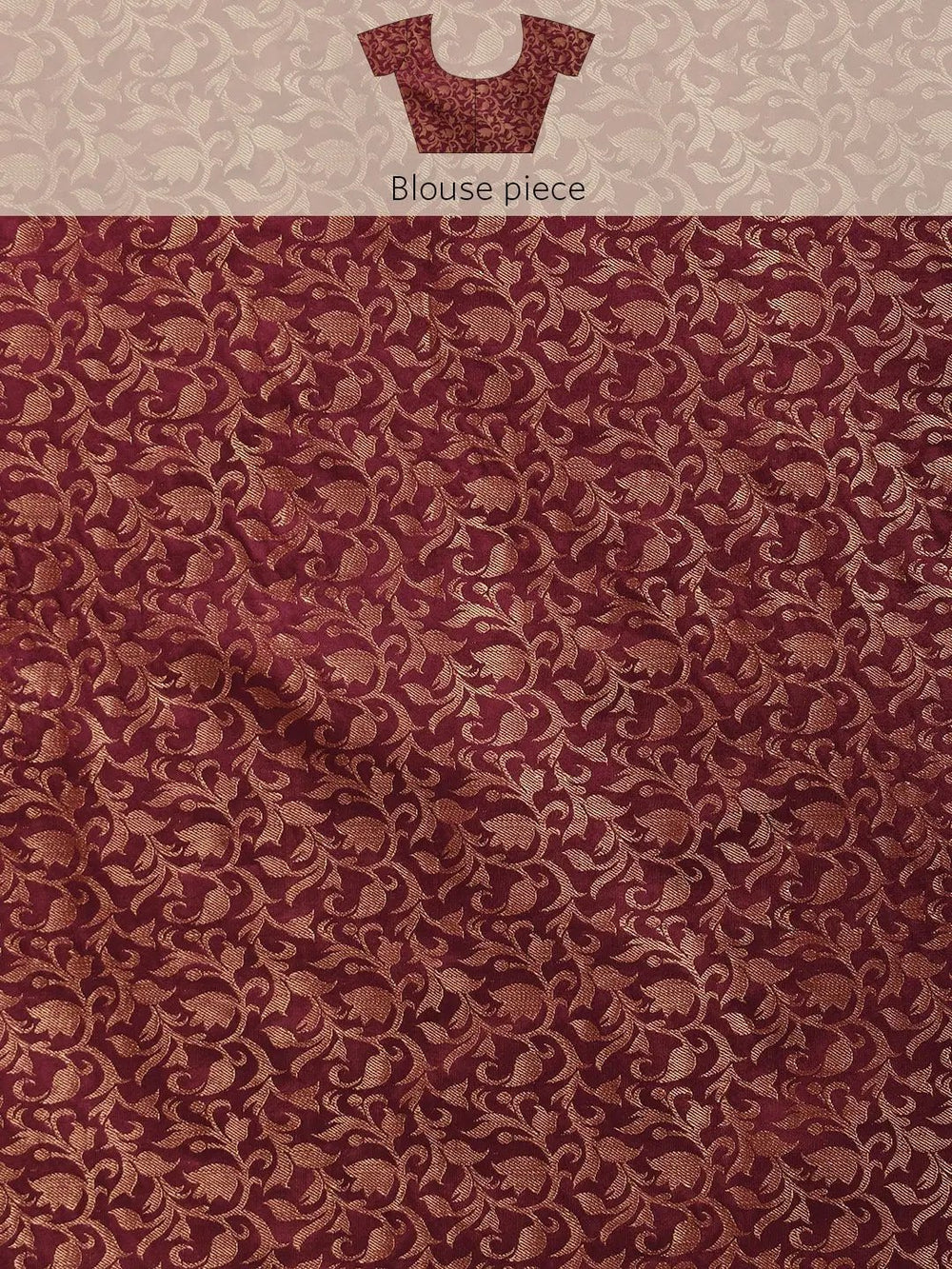 Uppada Cotton Silk Saree With Self Butt