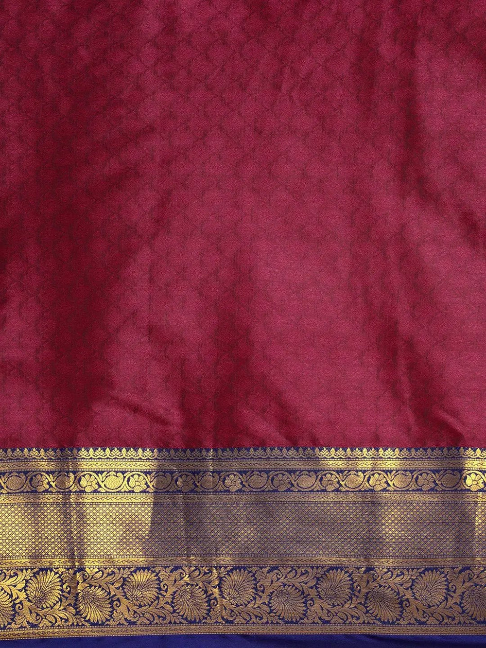 Uppada Cotton Silk Saree With Self Butti