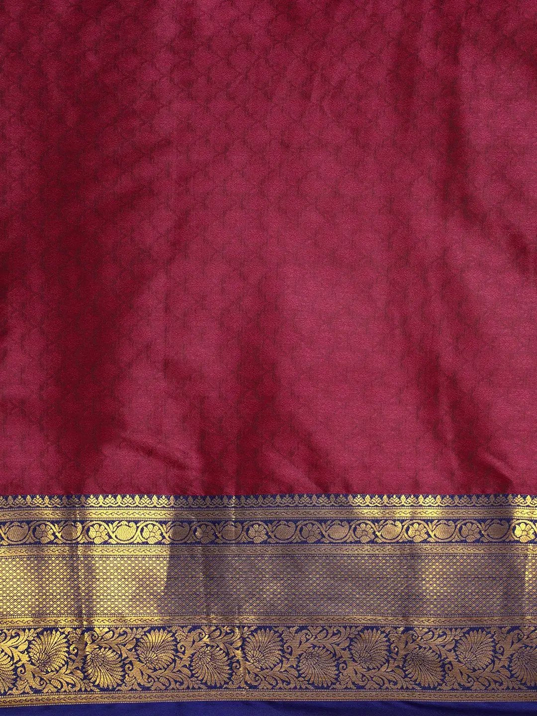 Uppada Cotton Silk Saree With Self Butti