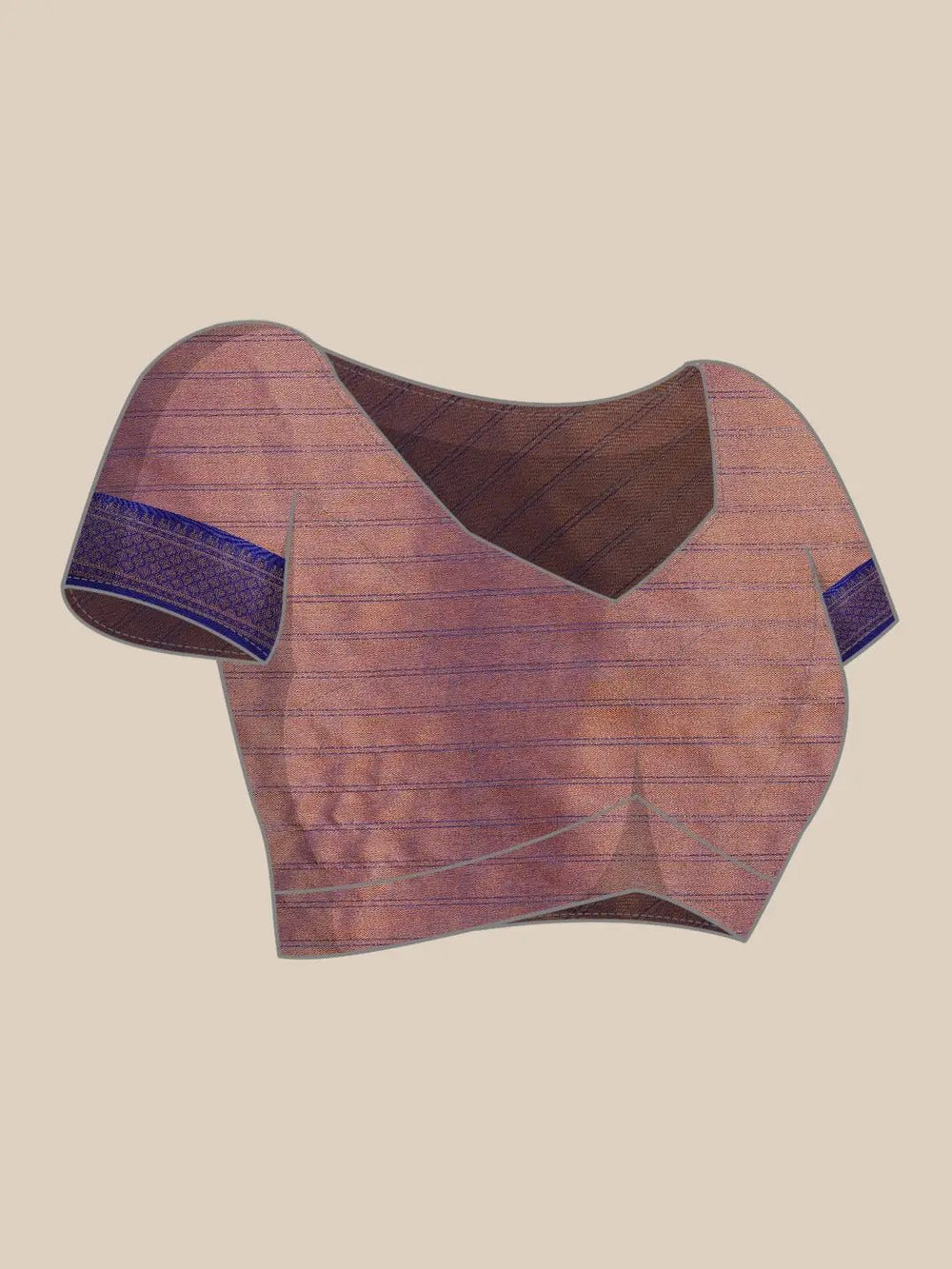 Uppada Cotton Silk Saree With Self Butti
