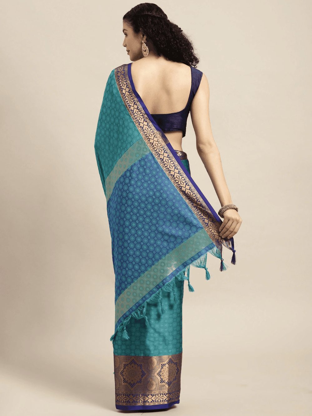 Buy Uppada Cotton Silk Saree With Self Butti | Vastranand