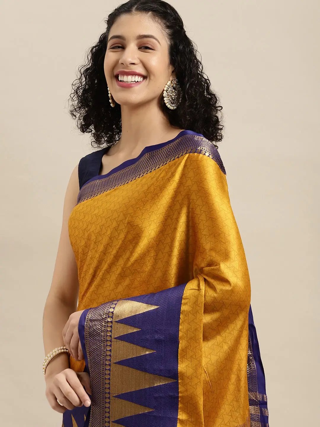 Buy Uppada Cotton Silk Saree With Self Butti | Vastranand